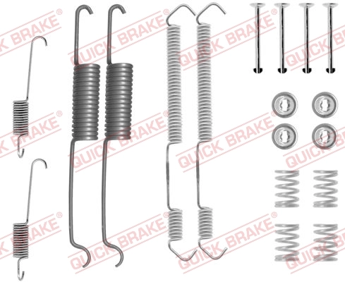 Accessory Kit, brake shoes
